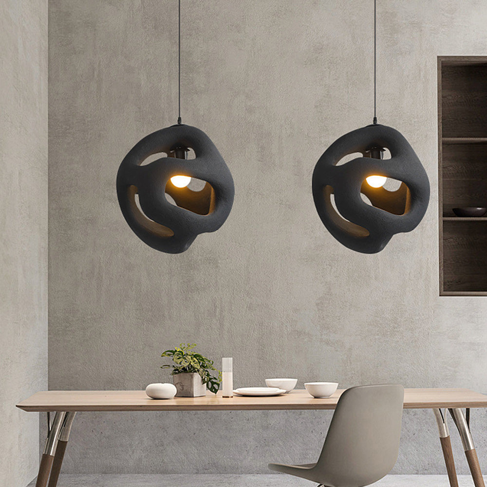 Wabi-Sabi Sculptural Pendant Light