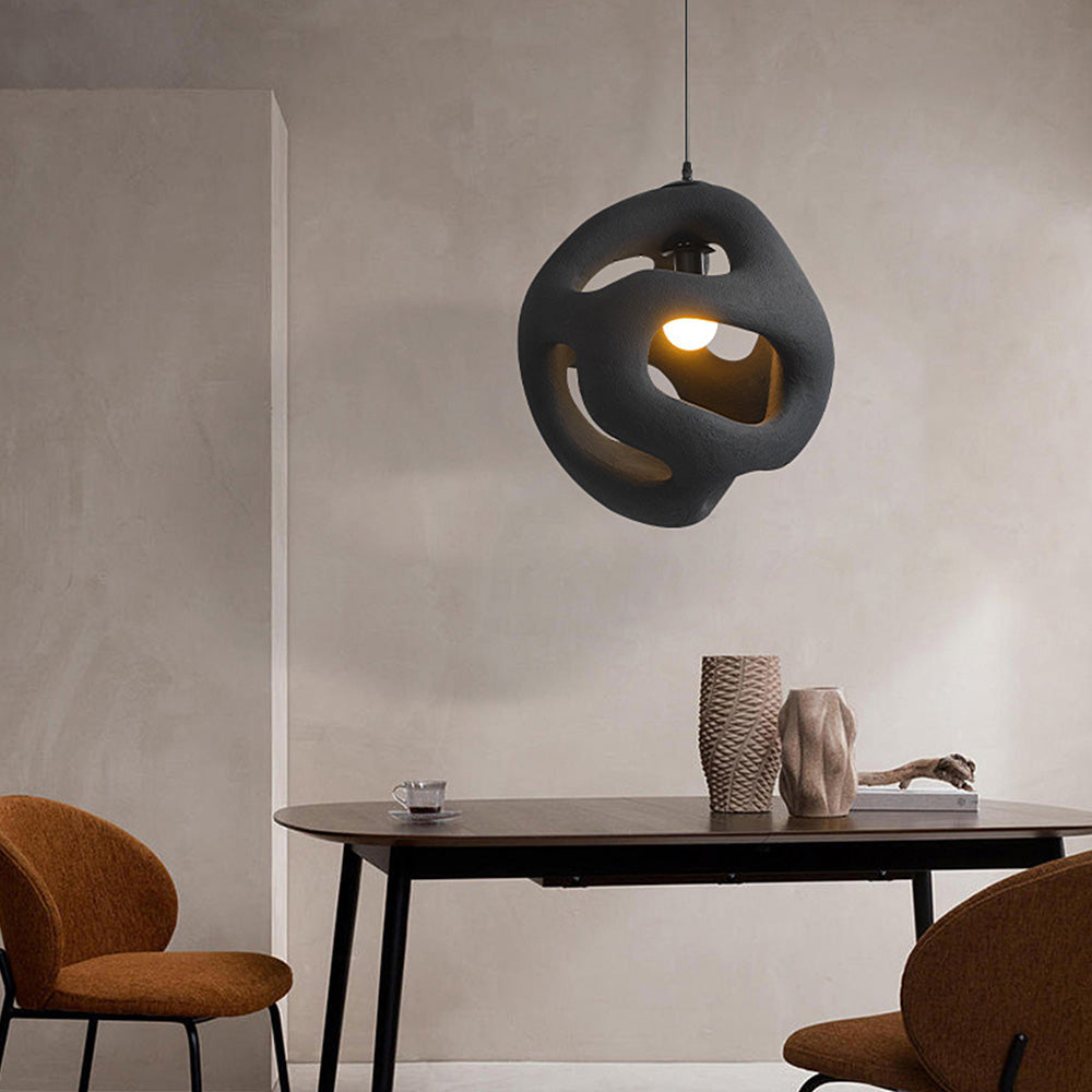 Wabi-Sabi Sculptural Pendant Light