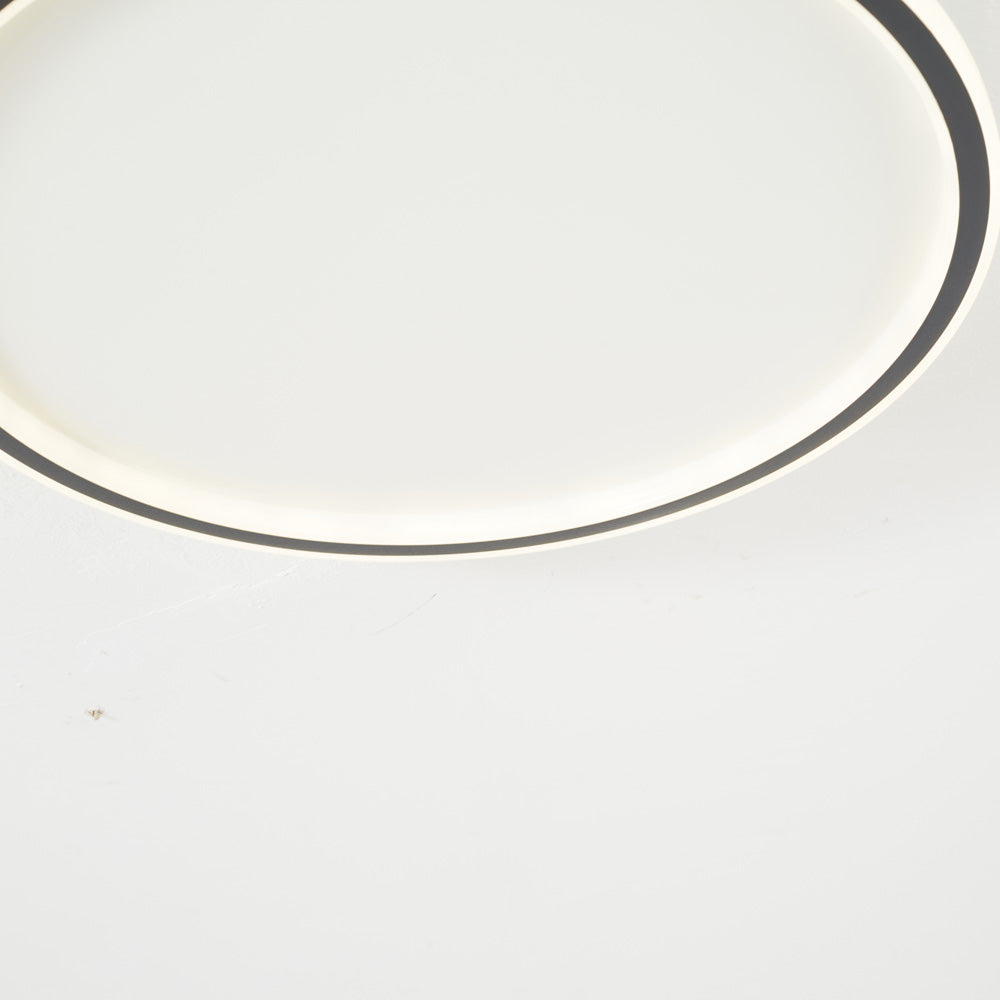 Modern LED Flush Mount Ceiling Light Round Slim Indoor Lamp