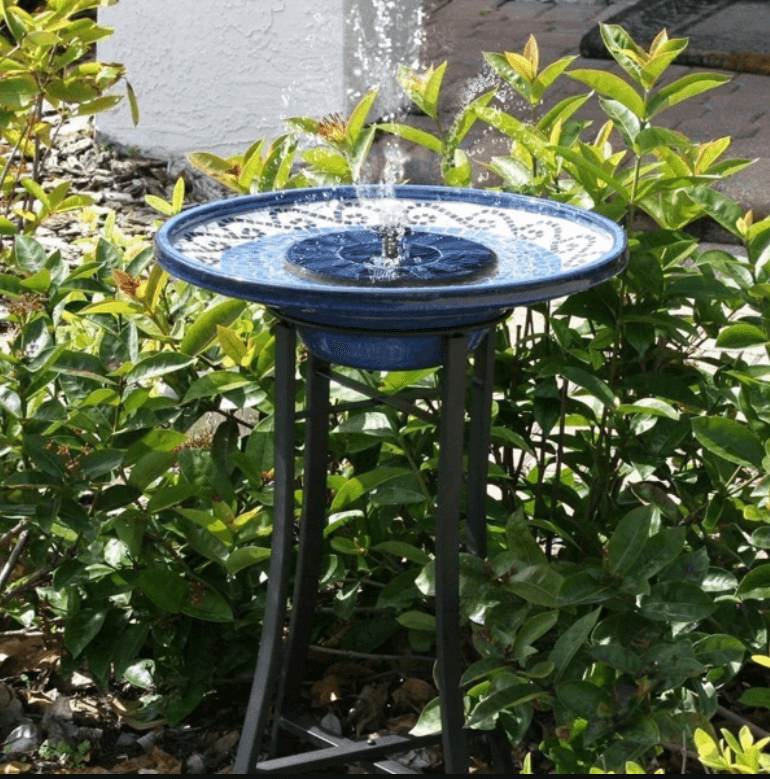 Zonne-energie Fonteinpomp met LED Lichten Buiten Waterfunctie