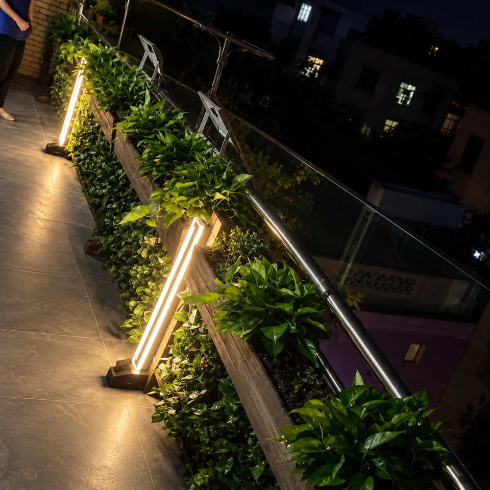 Applique murale LED architecturale verticale