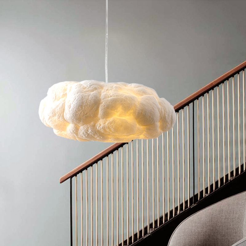 Pendant Light with Cloud Form and Soft Diffused Glow