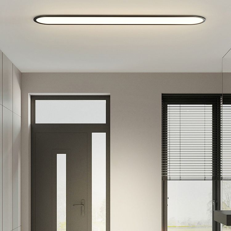 Oval LED Flush Mount Ceiling Light