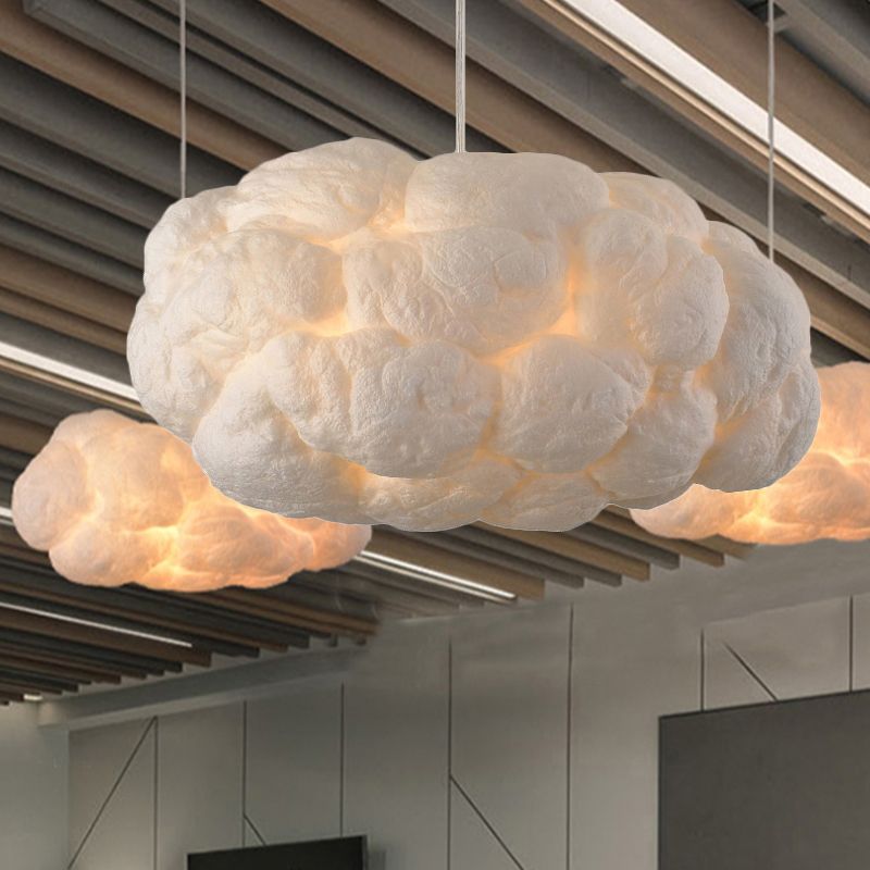 Pendant Light with Cloud Form and Soft Diffused Glow