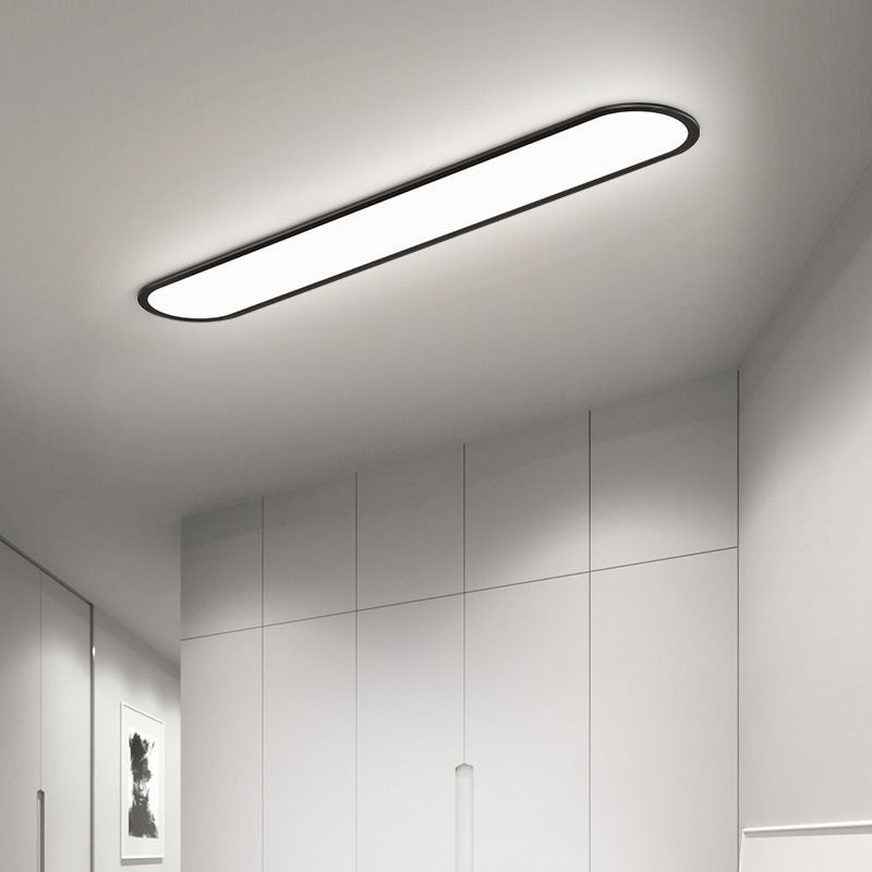 Oval LED Flush Mount Ceiling Light