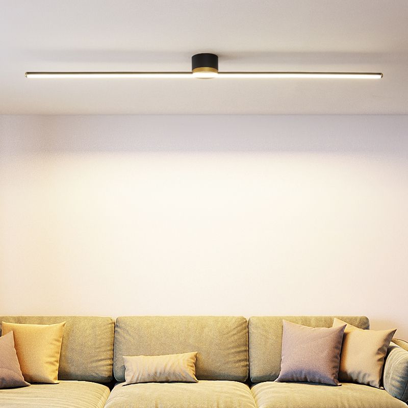 Minimalist Linear LED Ceiling Light