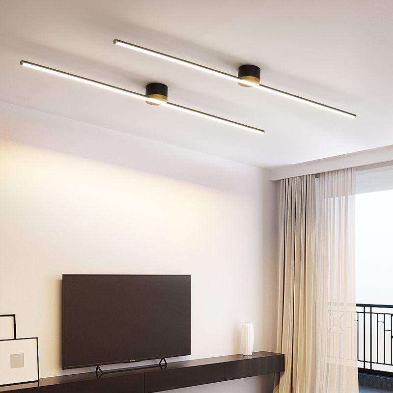 Minimalist Linear LED Ceiling Light