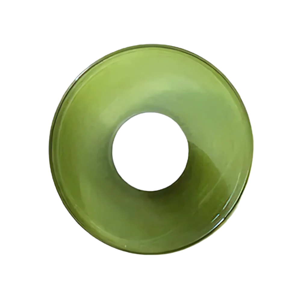 Glass Disc Ceiling and Wall Light with Central Globe