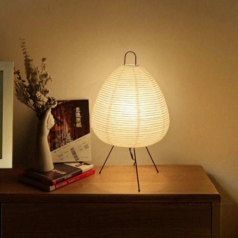 Japanese Paper Lantern Table Lamp