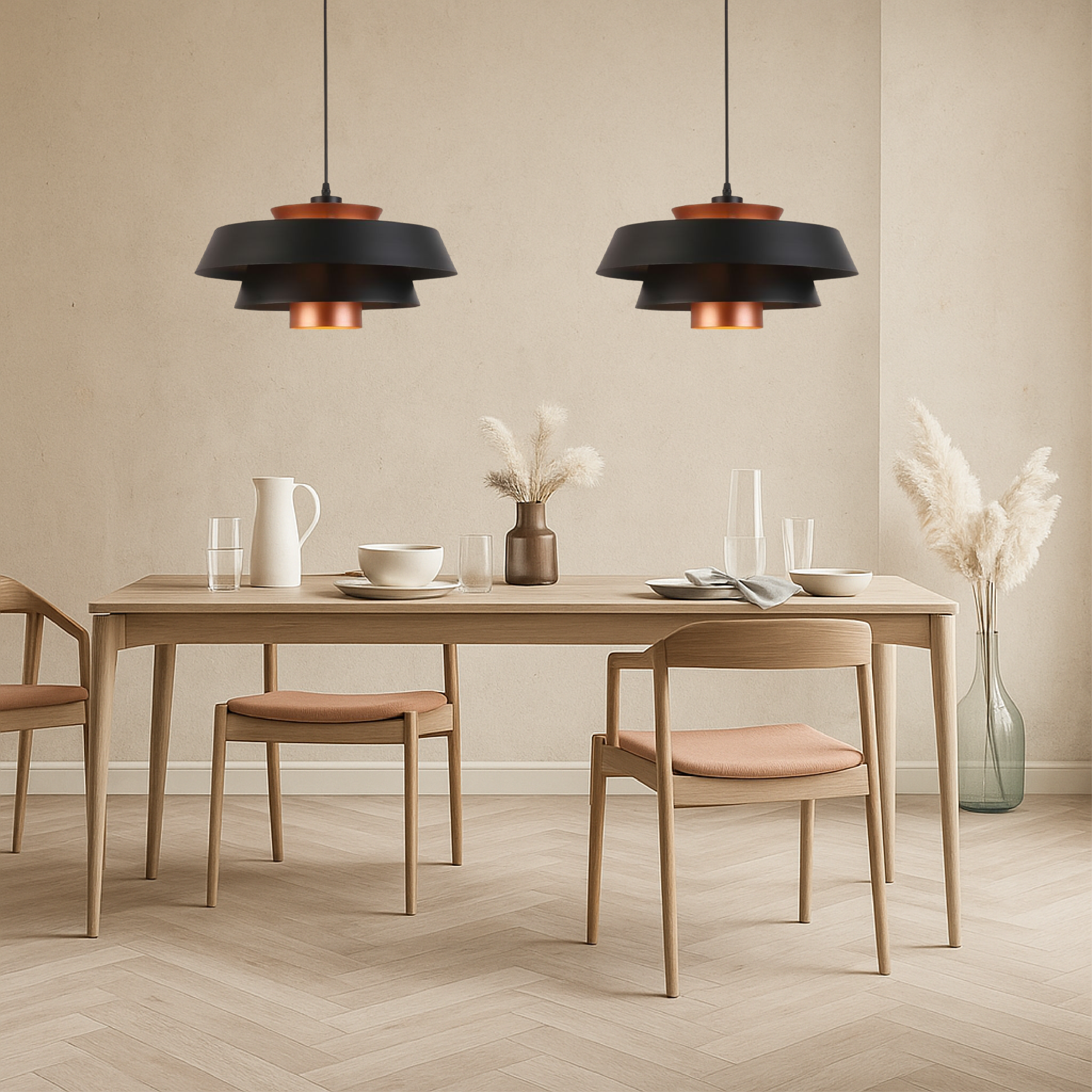 Retro Metal Pendant Light