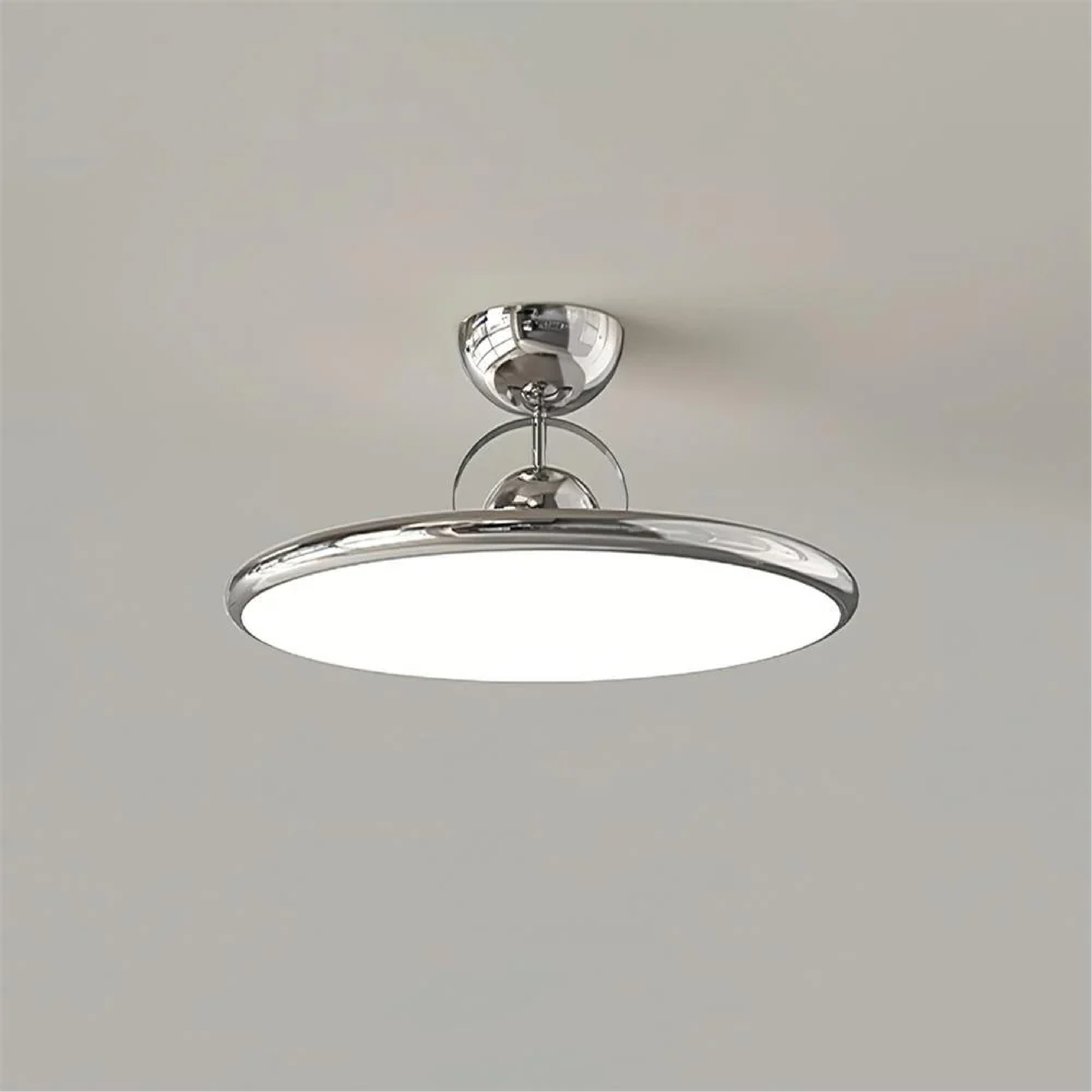 Retro Glass Flush Mount Ceiling Light
