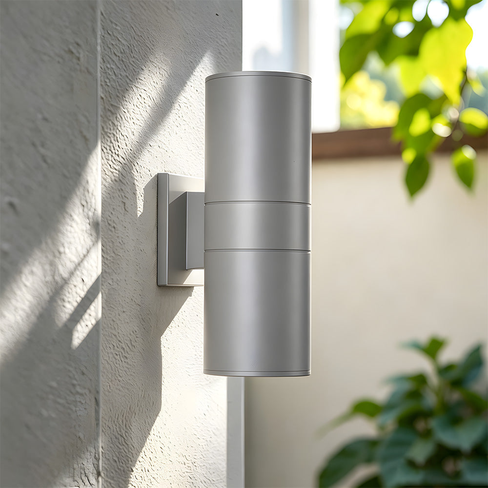 Modern Cylindrical IP65 LED Outdoor Wall Light for Garden