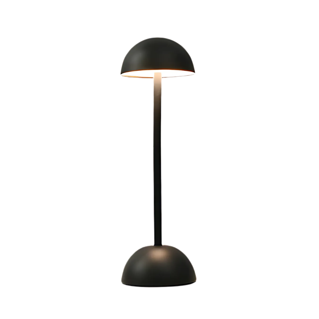 Rechargeable LED Table Lamp with Dome Shade and Touch Control