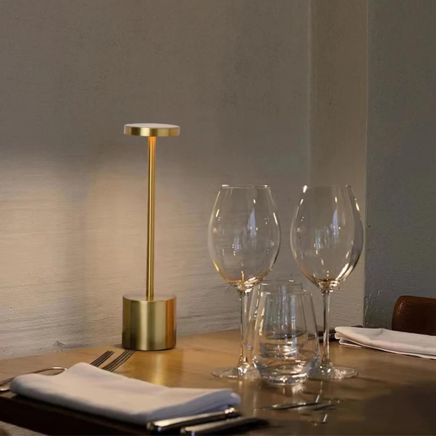 Sleek Wireless Accent Table Lamp