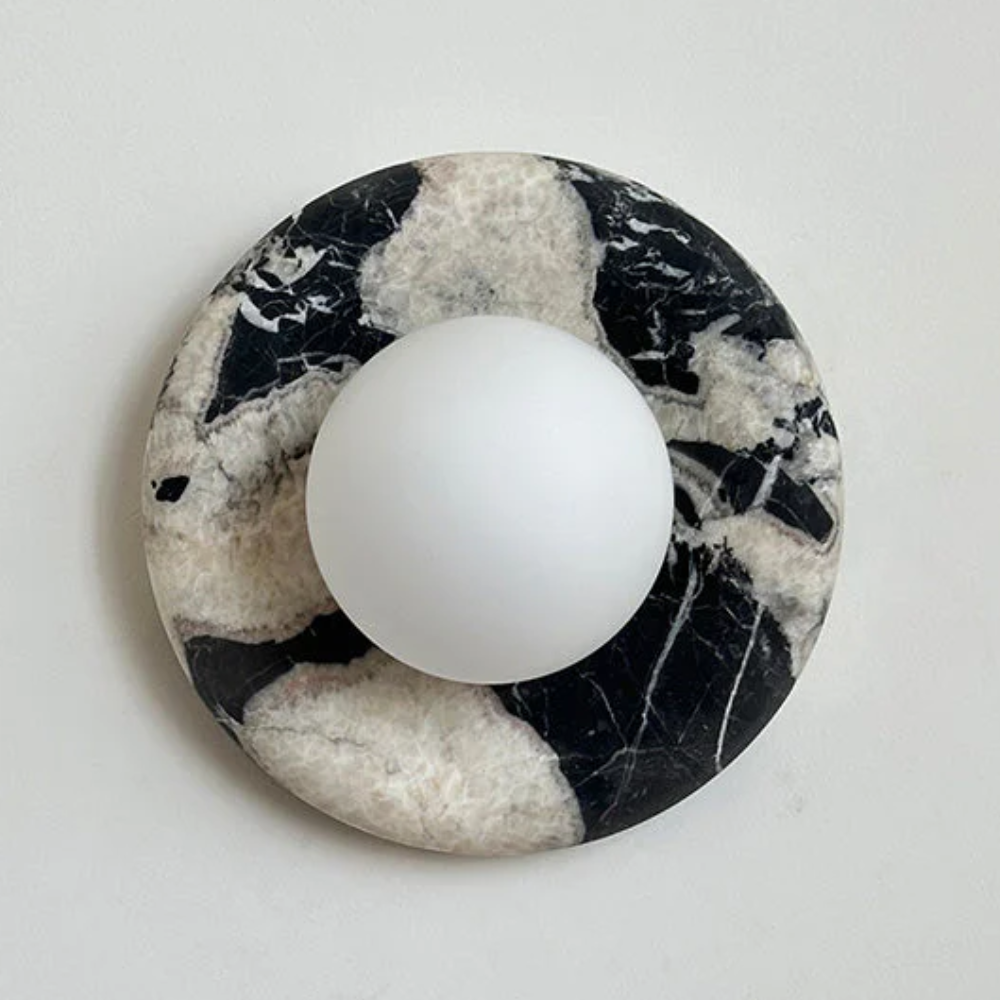 Marble Wall Sconce Modern Indoor LED Wall Light Elegant Fixture