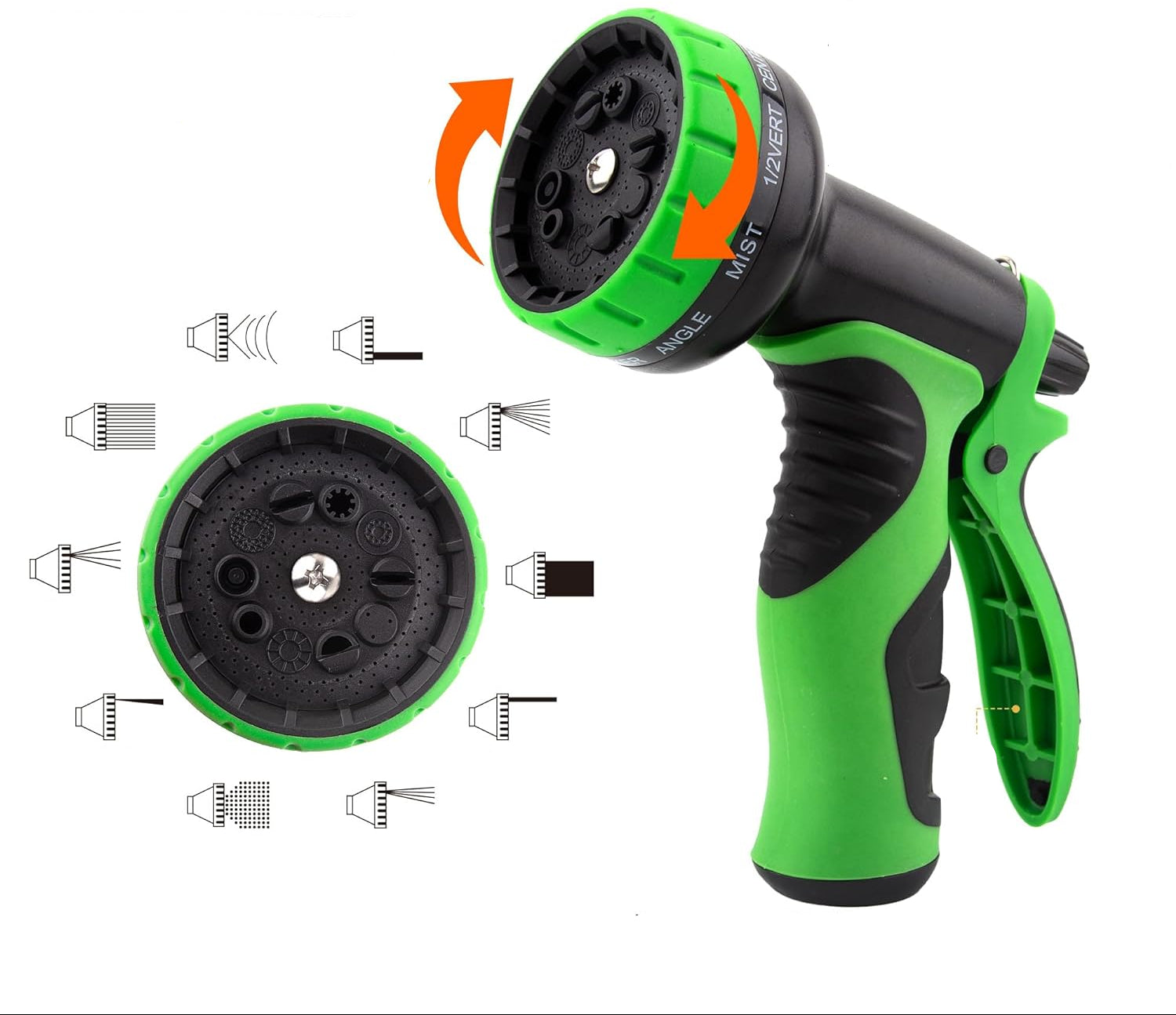 Uitbreidbare Tuinslang met 10 Functie Spray Mondstuk