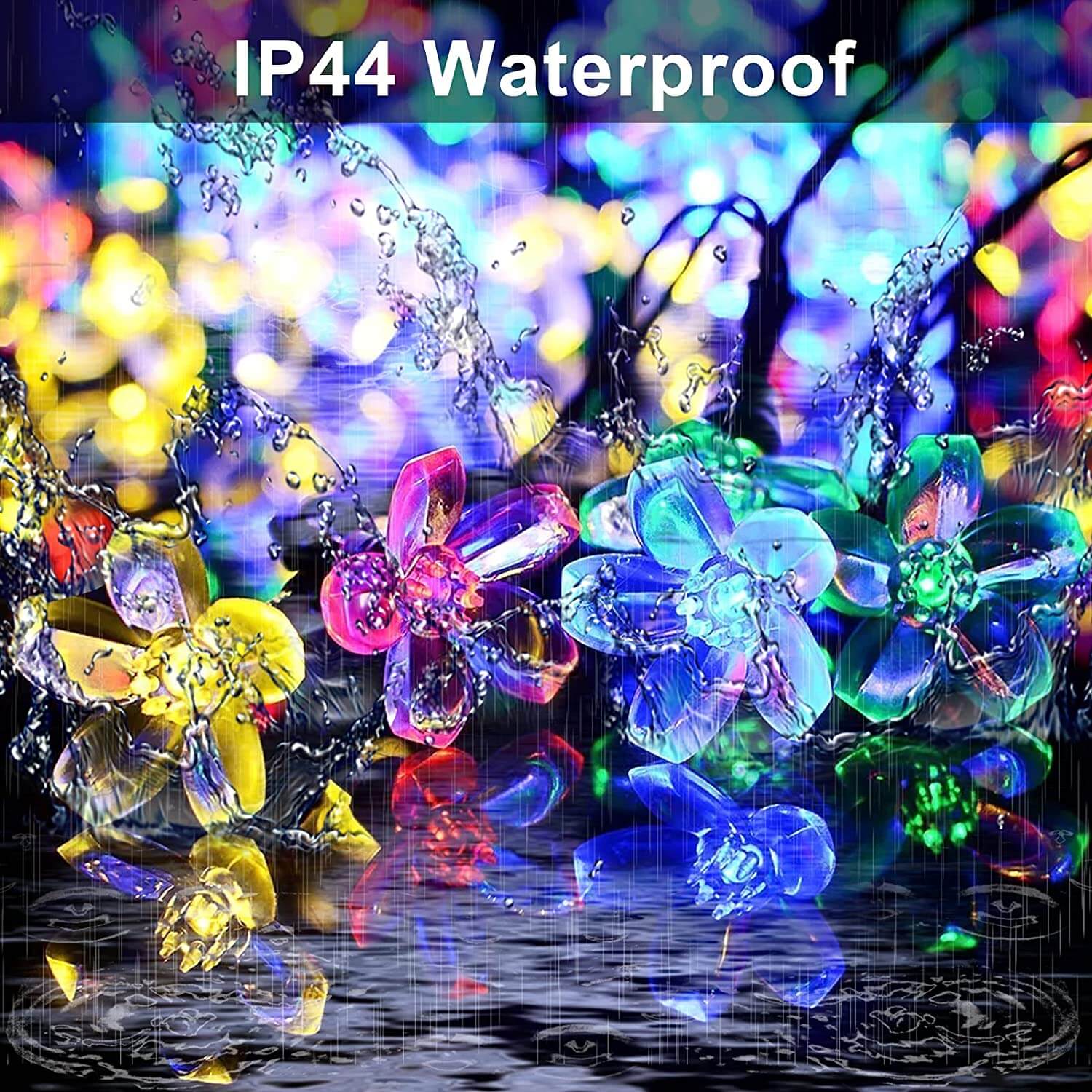 Zonne Bloem Stringverlichting Met Multikleurige LED