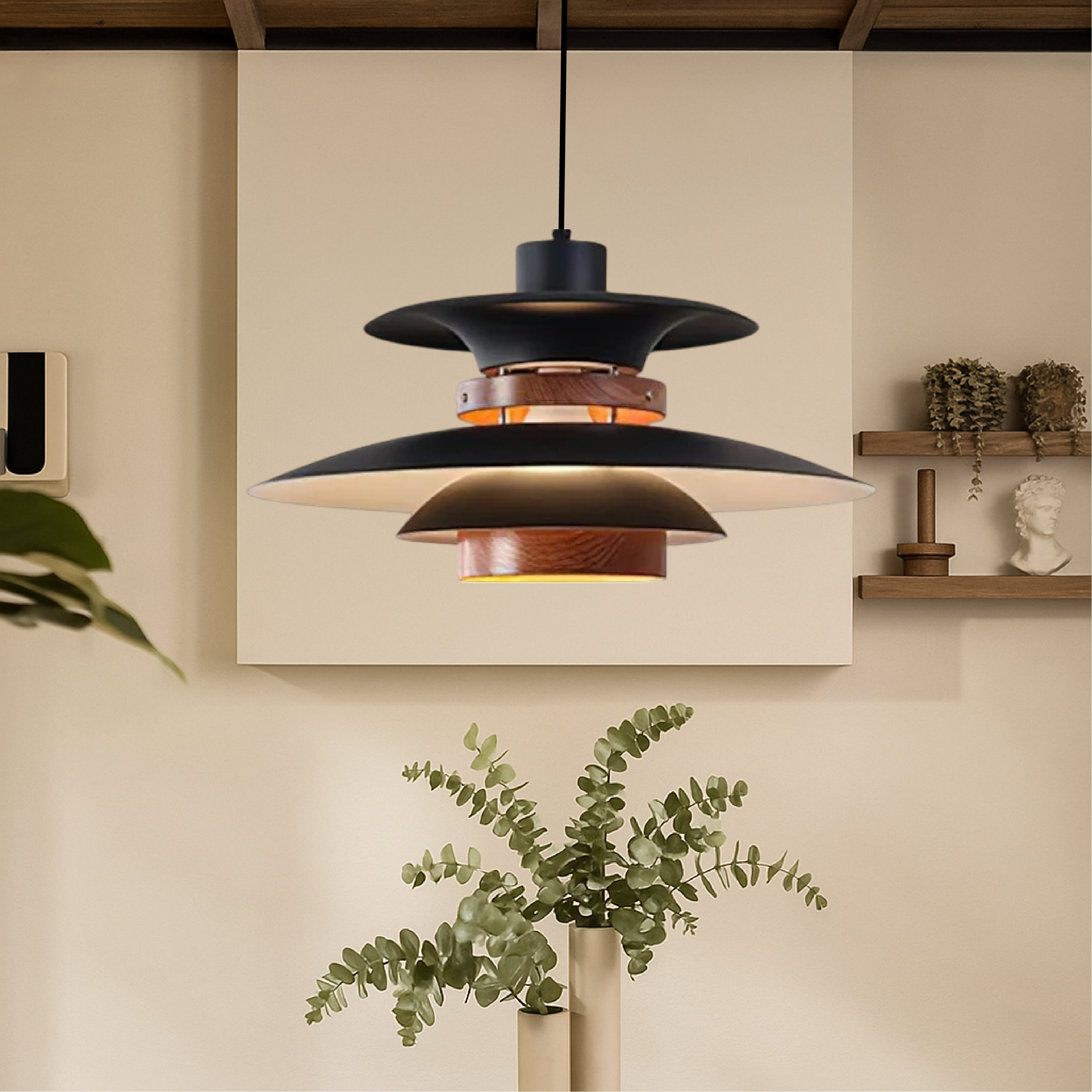 Scandinavian Multi-Tier Designer Pendant Light