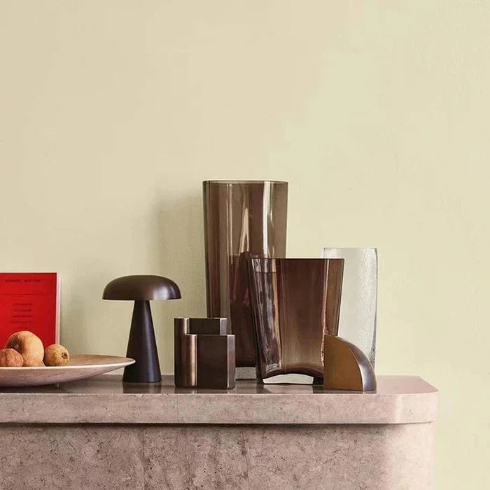 Metal Mushroom Table Lamp