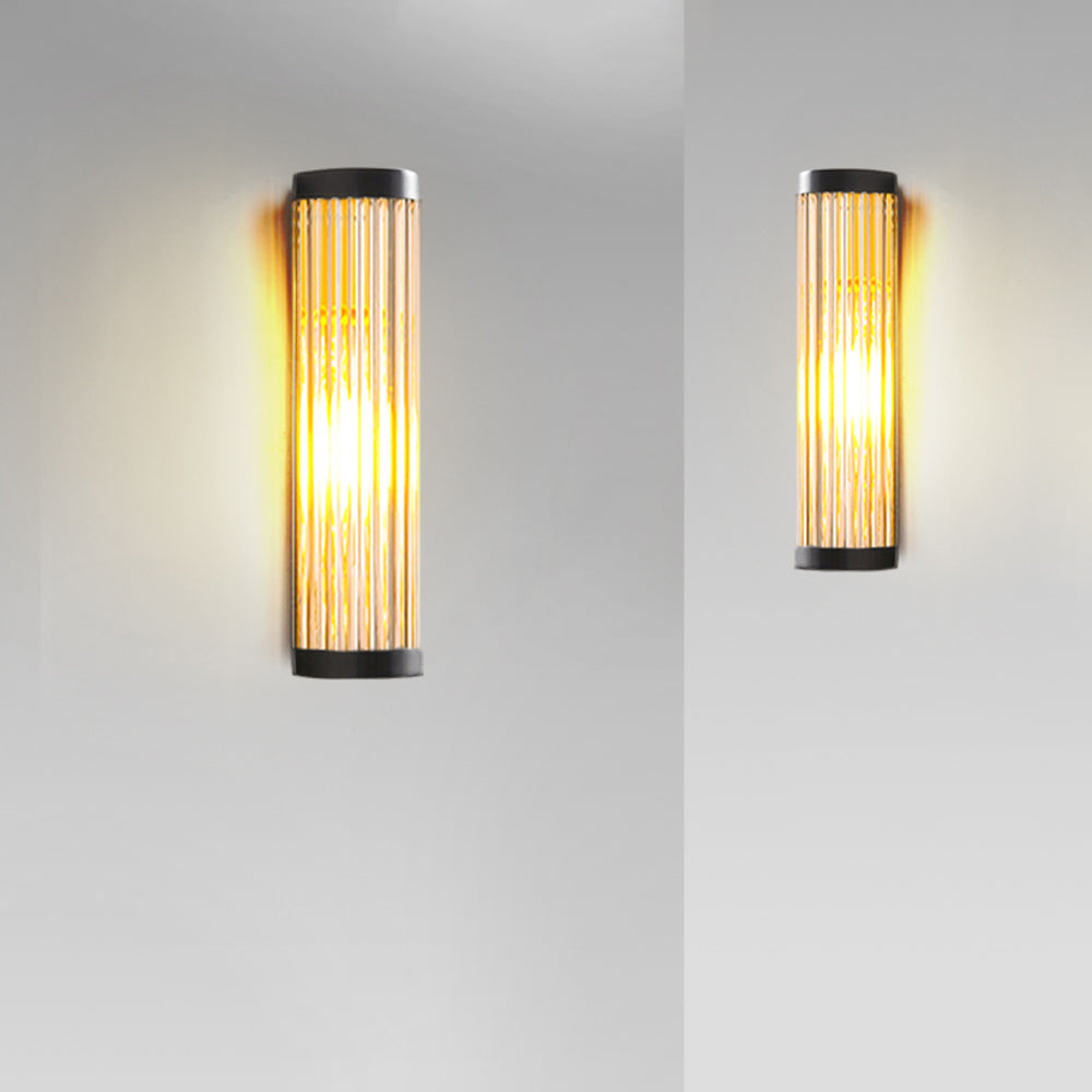 Modern Semi-Cylinder Outdoor Wall Sconce Light