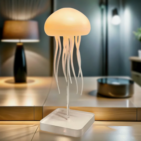 LED Jellyfish Table Lamp With Colour Changing Light
