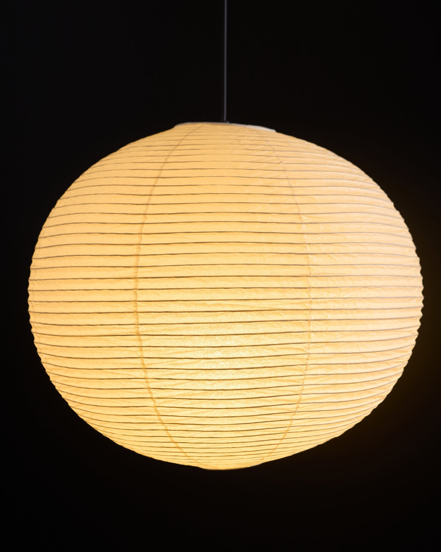 Japanese Inspired Paper Pendant Lamp Soft Ambient Light