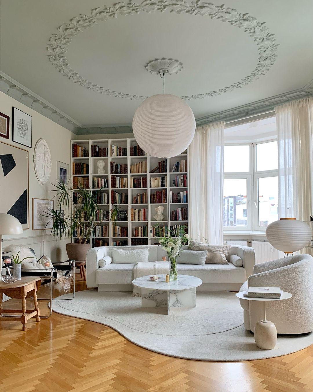 Japanese Inspired Paper Pendant Lamp Soft Ambient Light