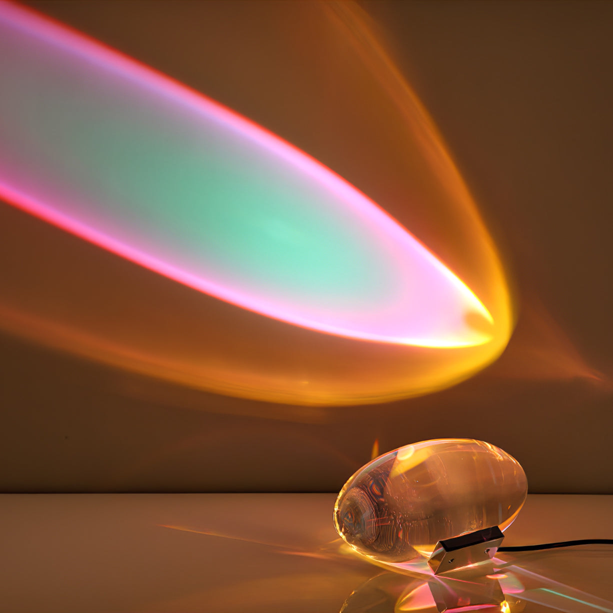 Crystal Glow Mood Table Lamp