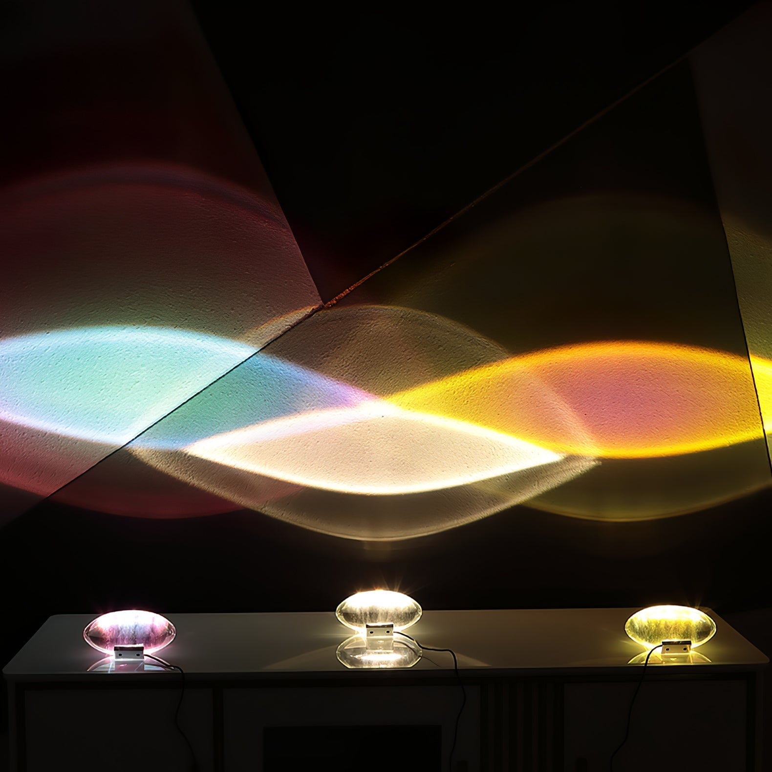 Crystal Glow Mood Table Lamp