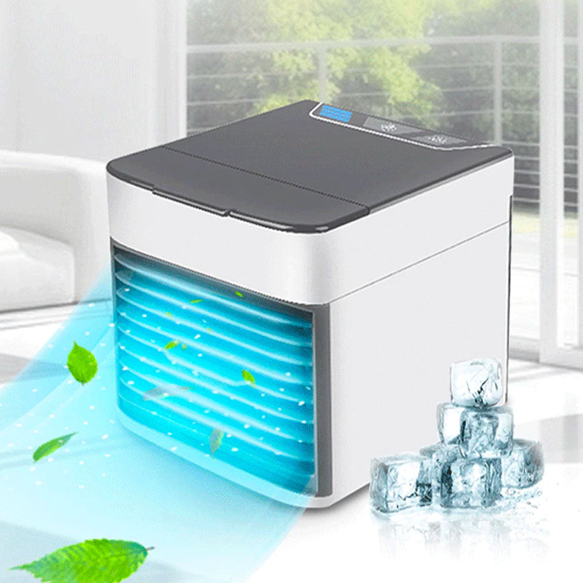 USB Aangedreven Mini Luchtkoeler met Watertank en Ventilator