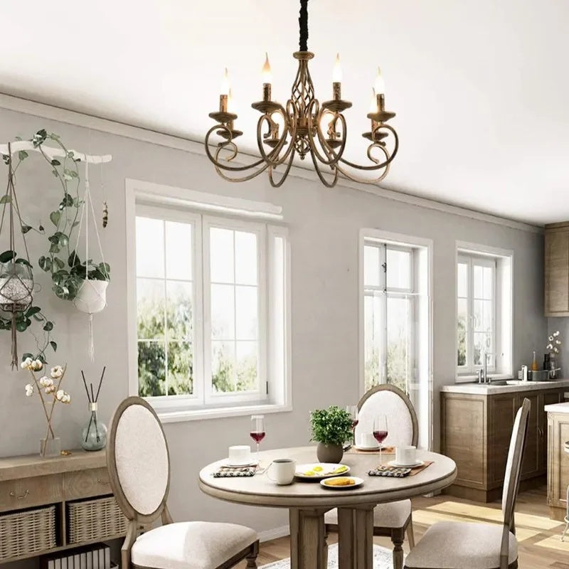 Candle-Style Chandelier Ceiling Light