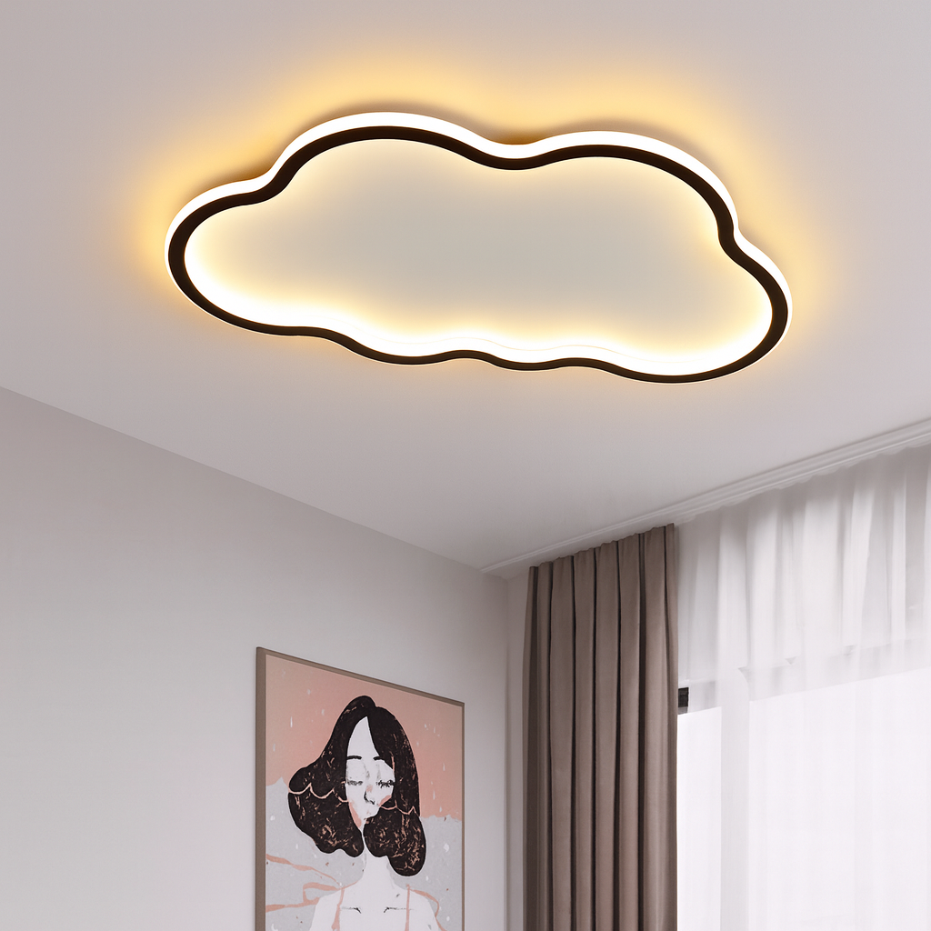Cloud-Shaped LED Ceiling Light