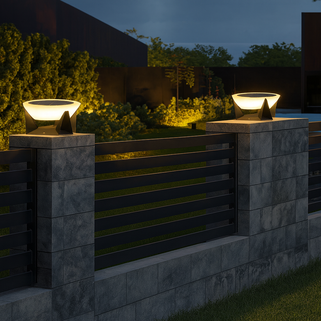 Solar Halo Patio Accent Lights
