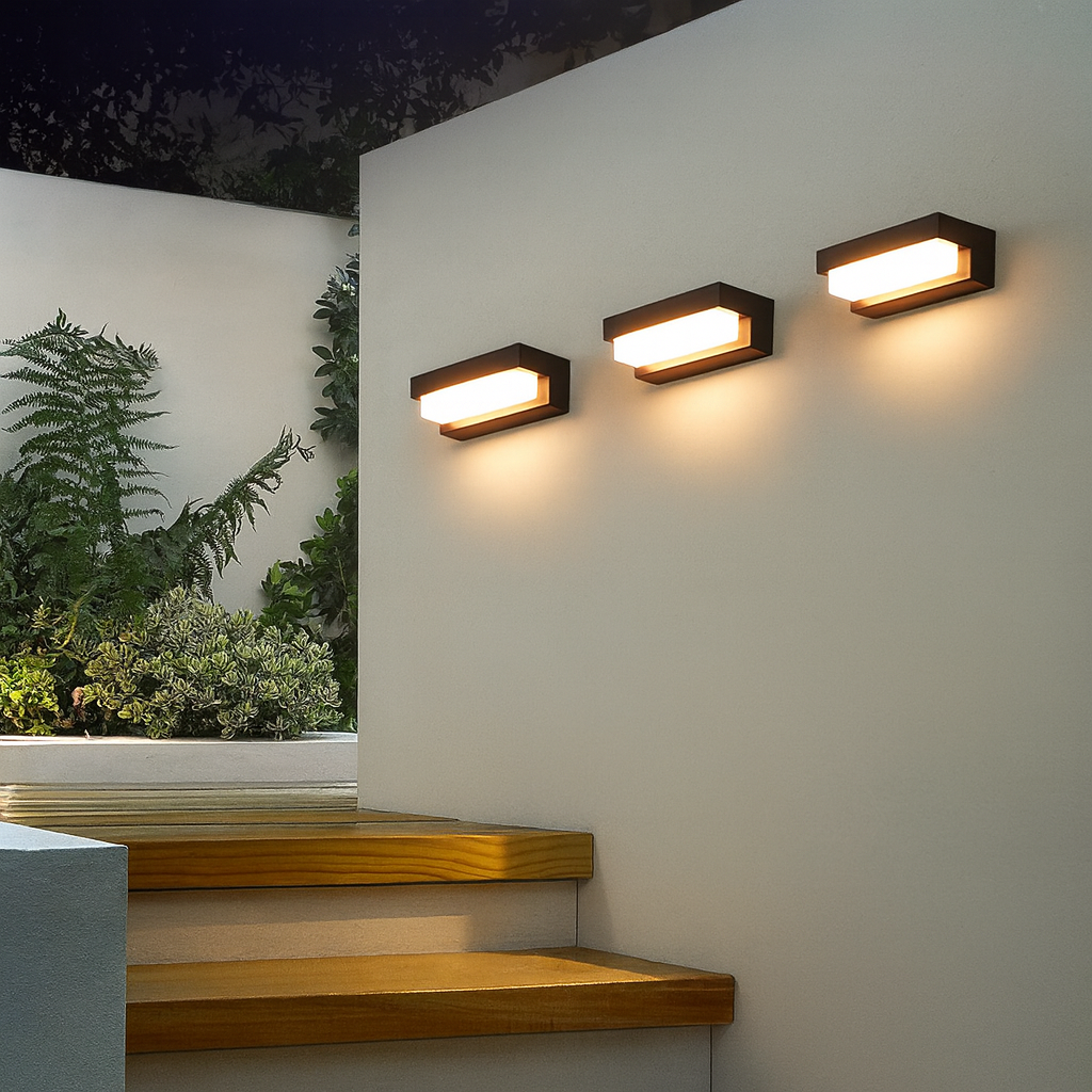 Solar Wall Sconce for Entryways