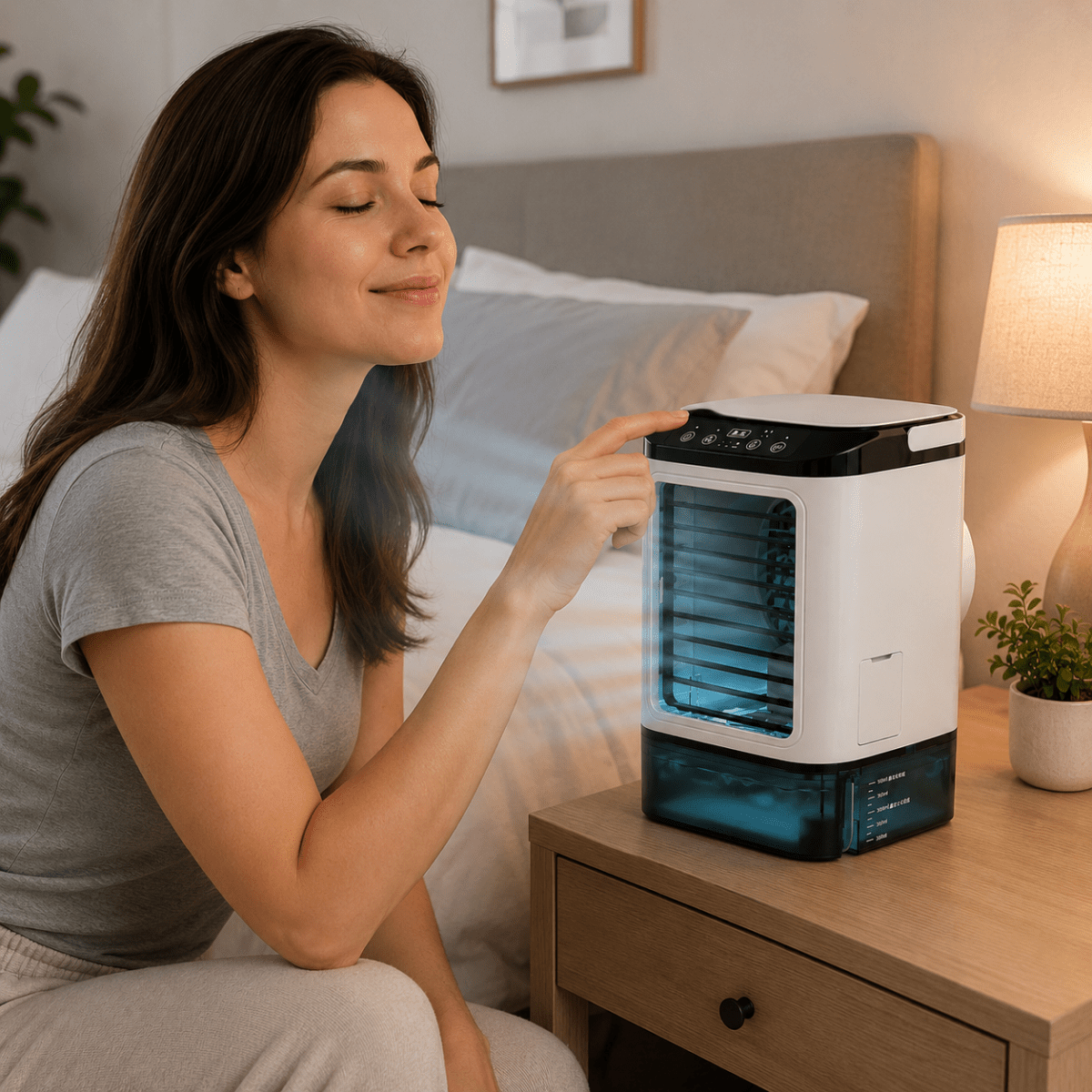 Draagbare Vernevelingsventilator – Koelventilator met Waternevelfunctie