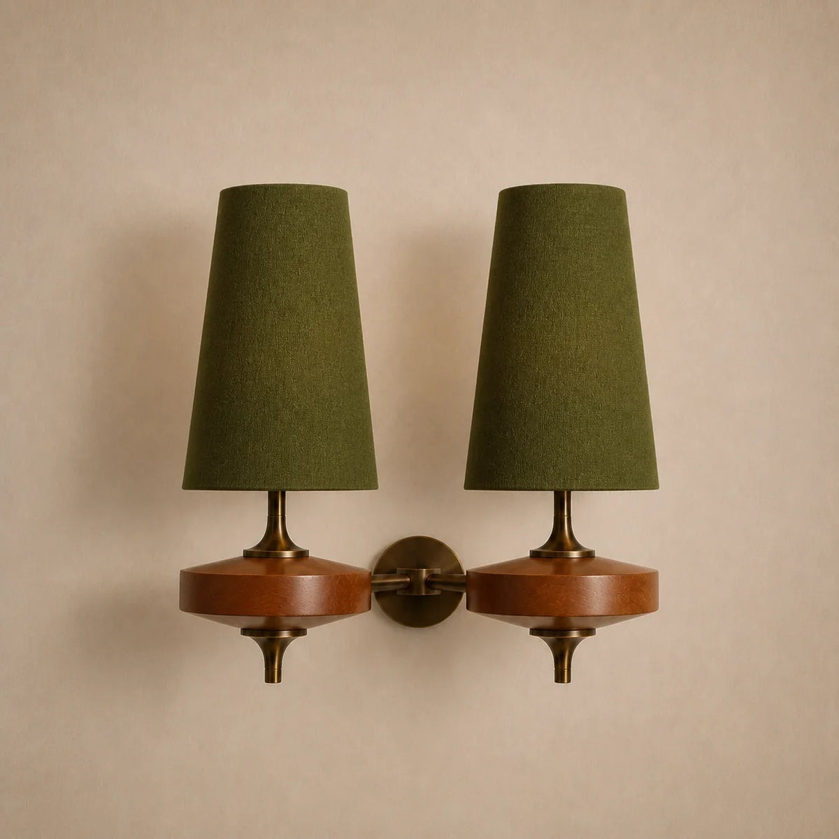 Classic Fabric Wall Lamp for Bedroom Sconce Lighting