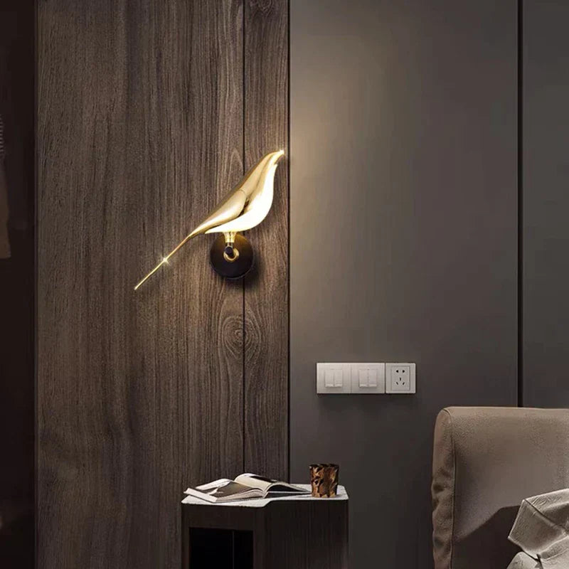 Modern LED Bird wall light