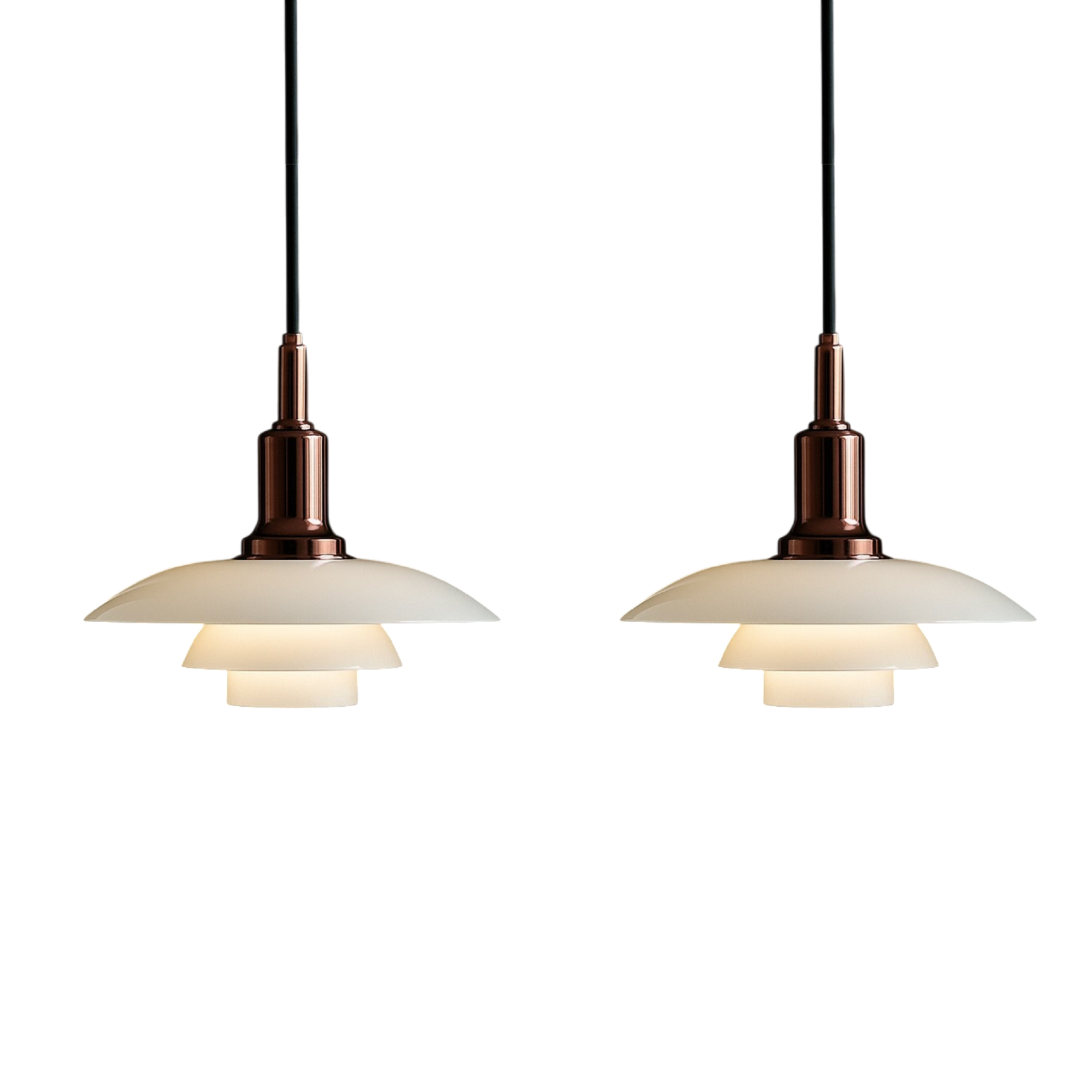 Danish Multi-Layer Pendant Light