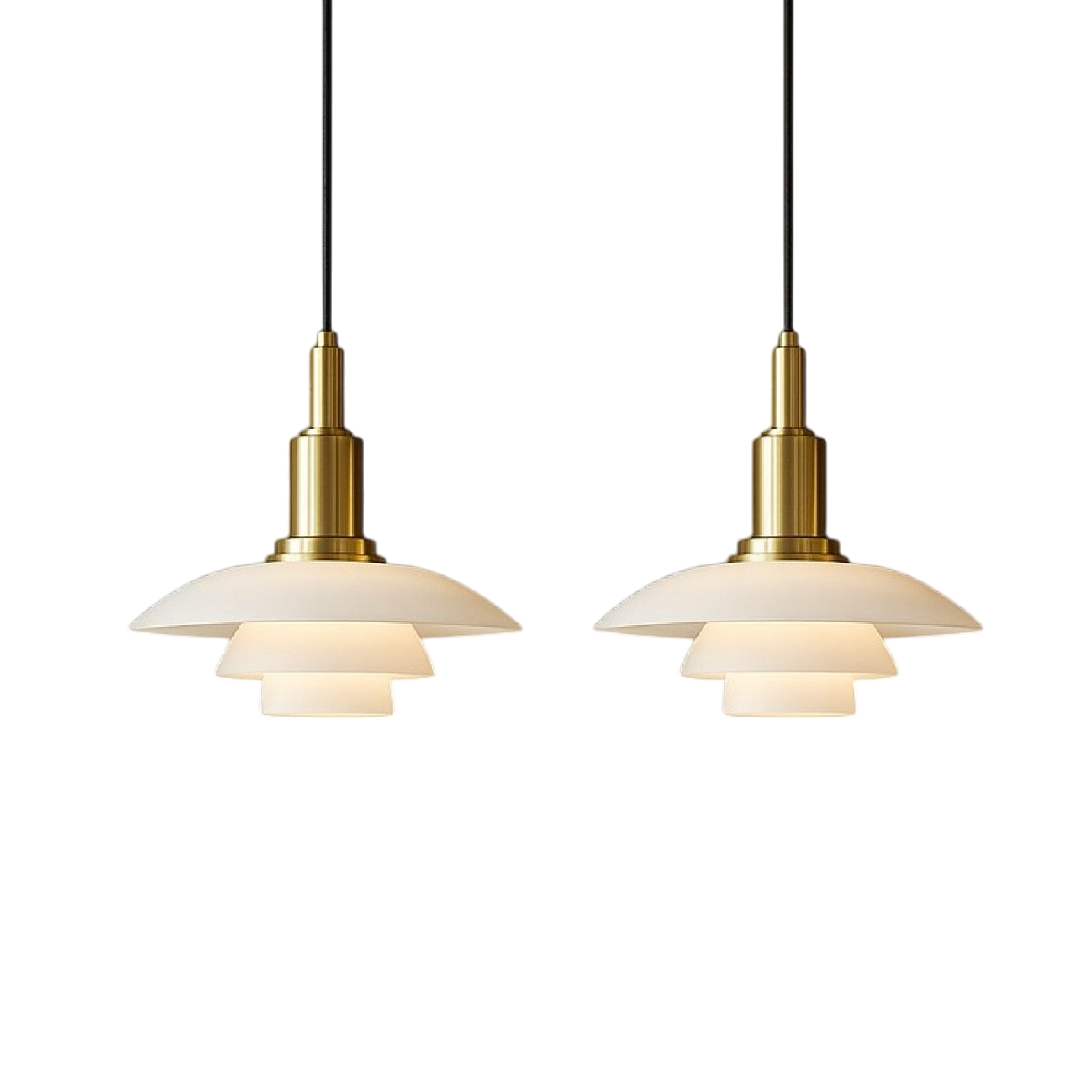 Danish Multi-Layer Pendant Light