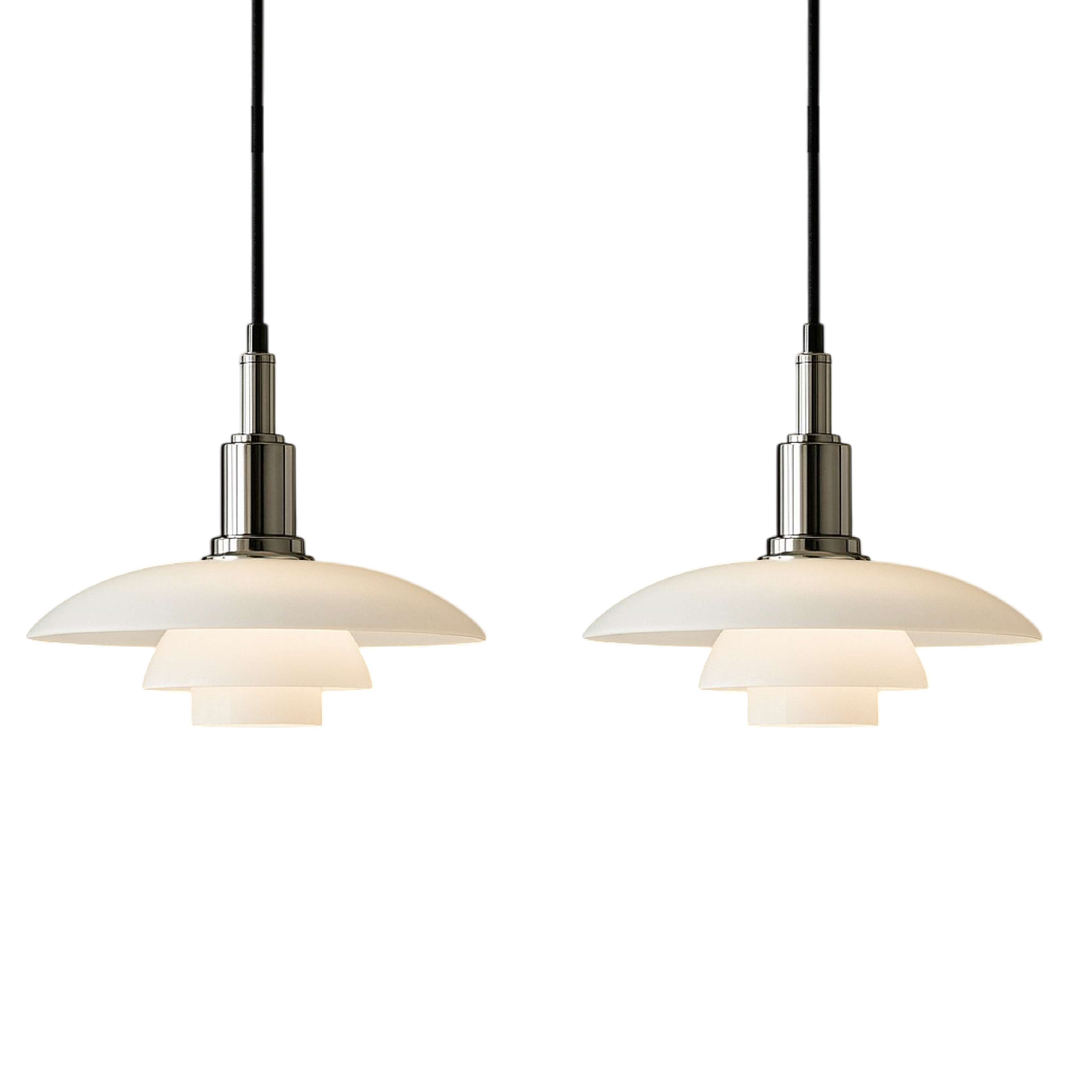 Danish Multi-Layer Pendant Light