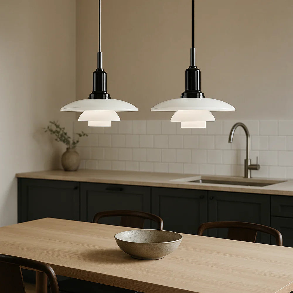 Danish Multi-Layer Pendant Light