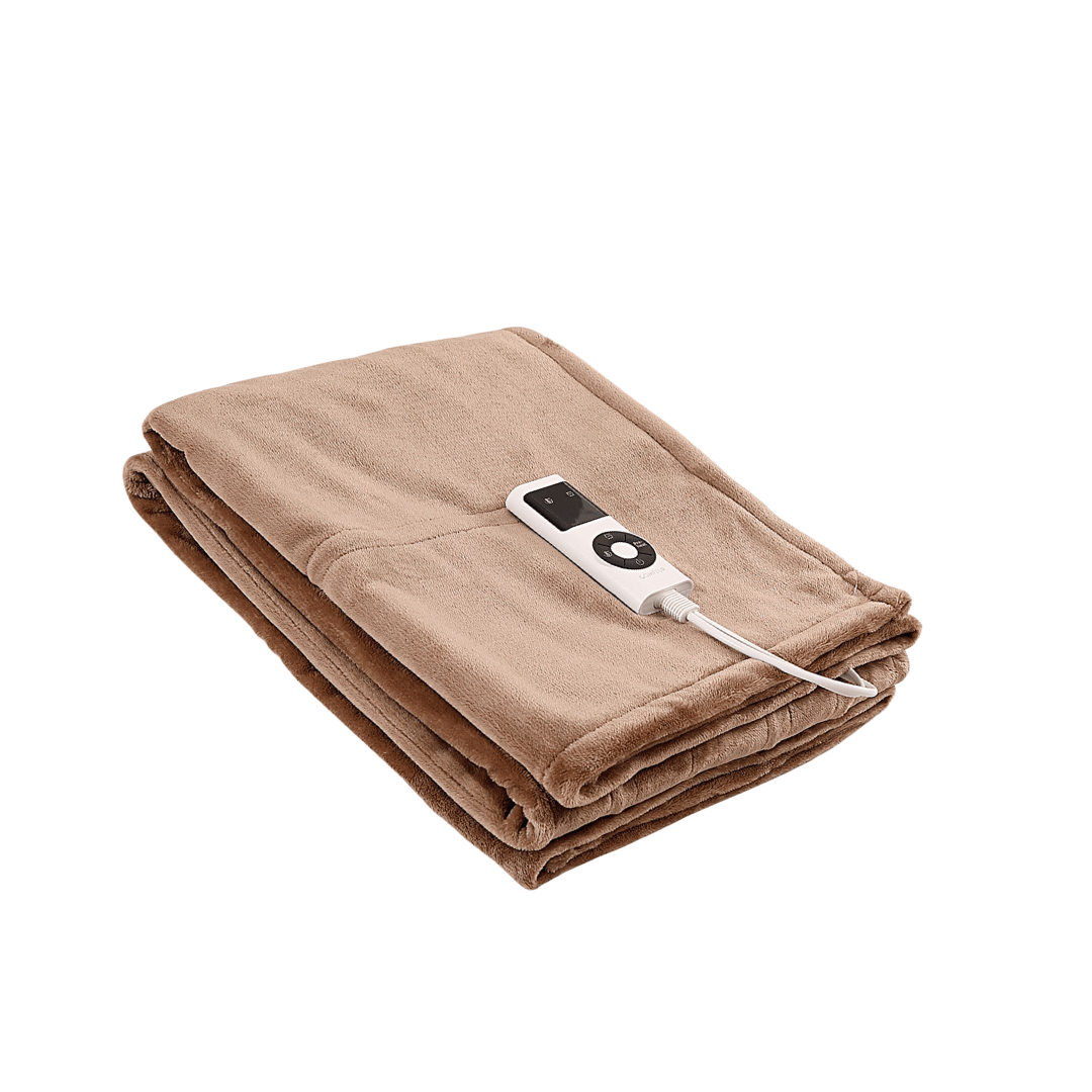 Couverture chauffante électrique pour lit avec 9 niveaux de chaleur réglables