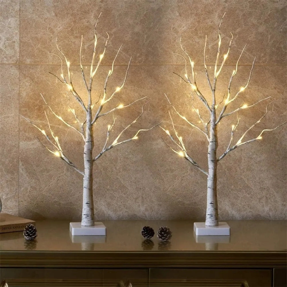 Kerstboomdecoratie in 90s-stijl voor displays in huis en tuin