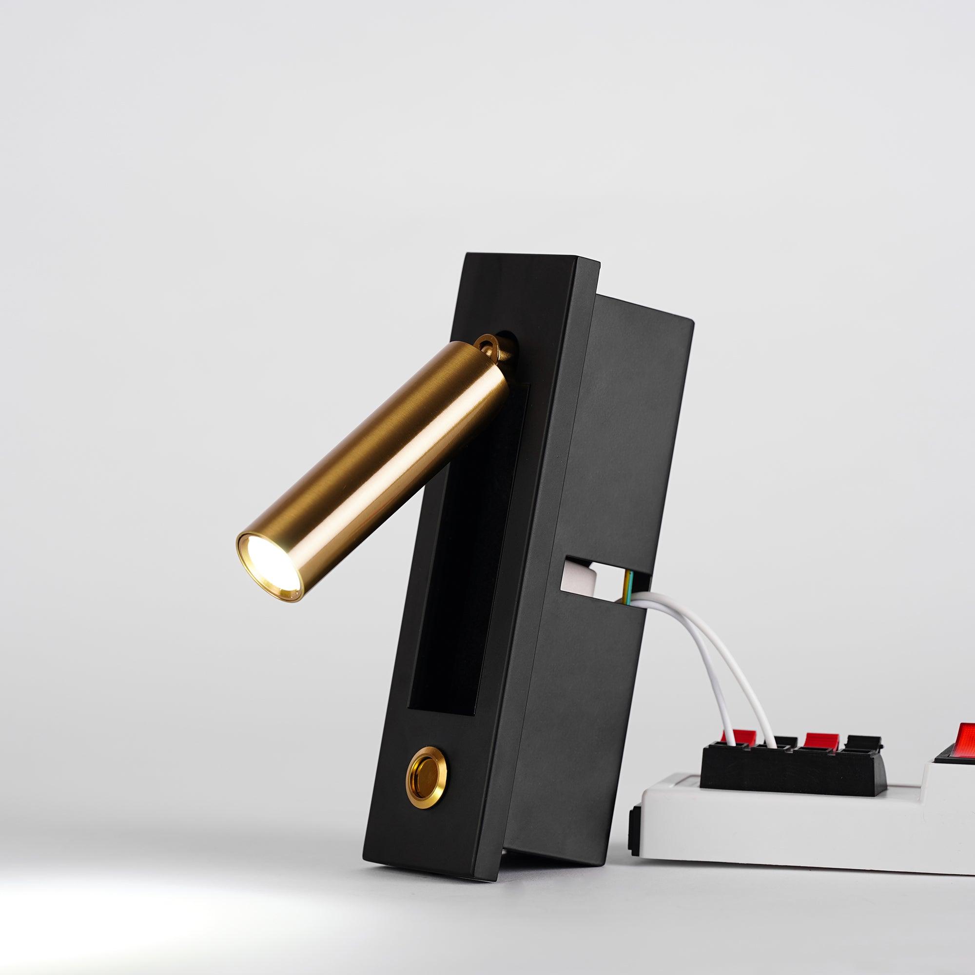 Modern Swivel Wall Reading Light Built In Design