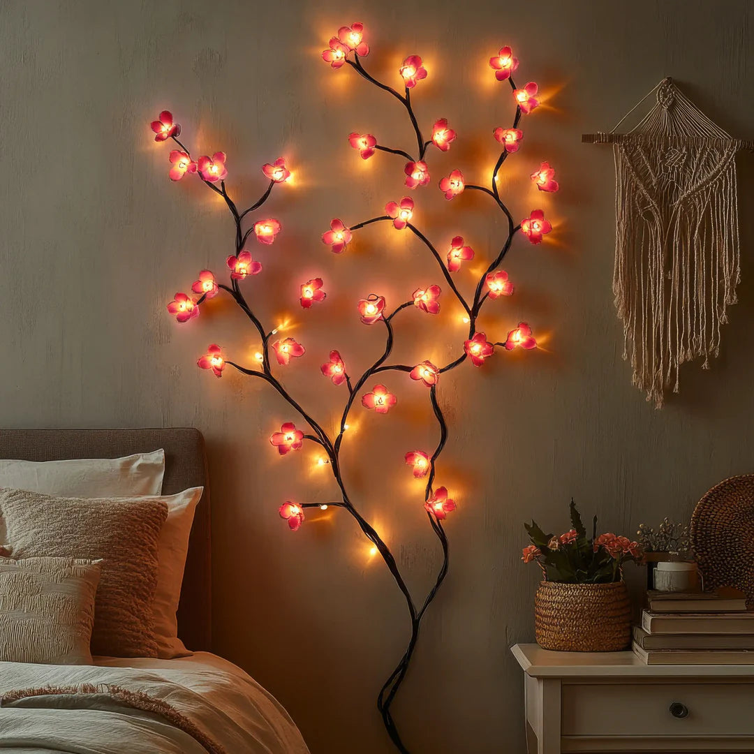 Cherry Blossom LED Wall Light