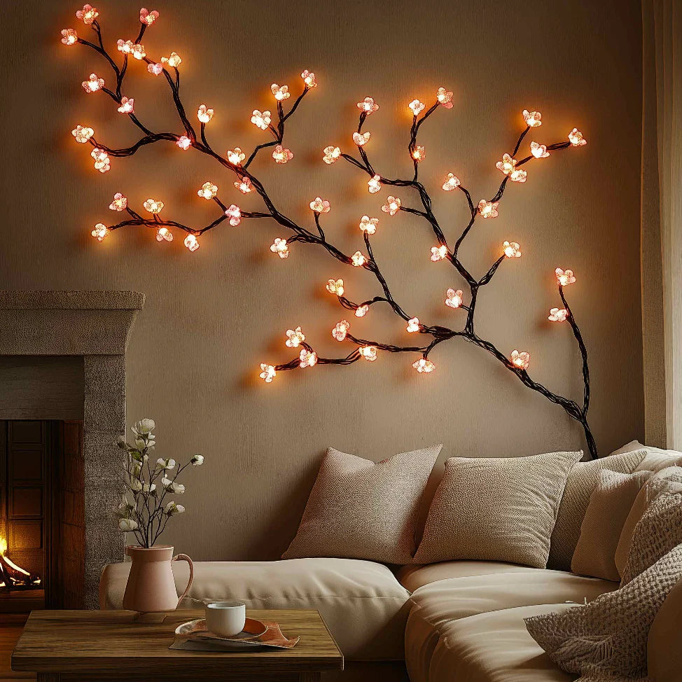 Cherry Blossom LED Wall Light