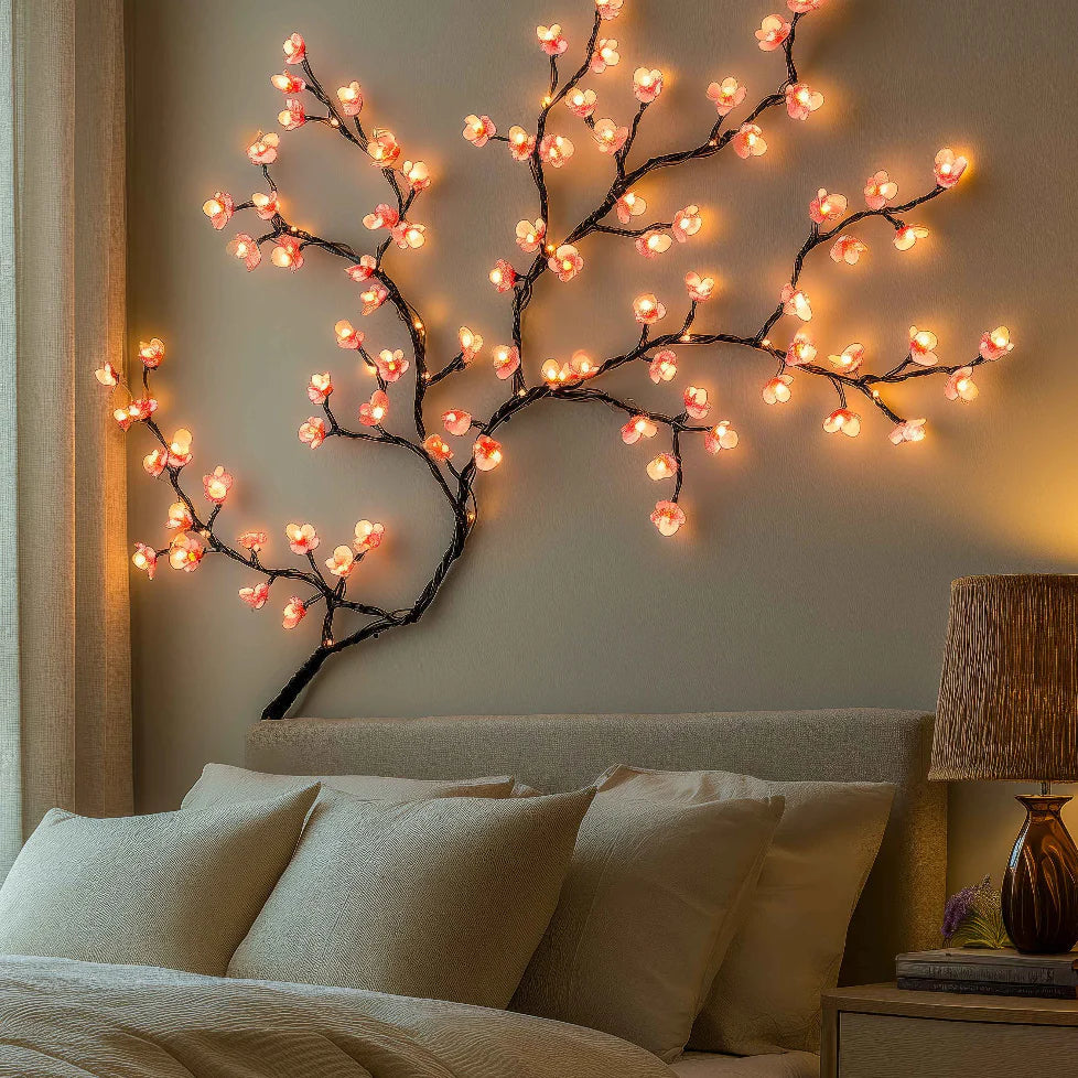 Cherry Blossom LED Wall Light