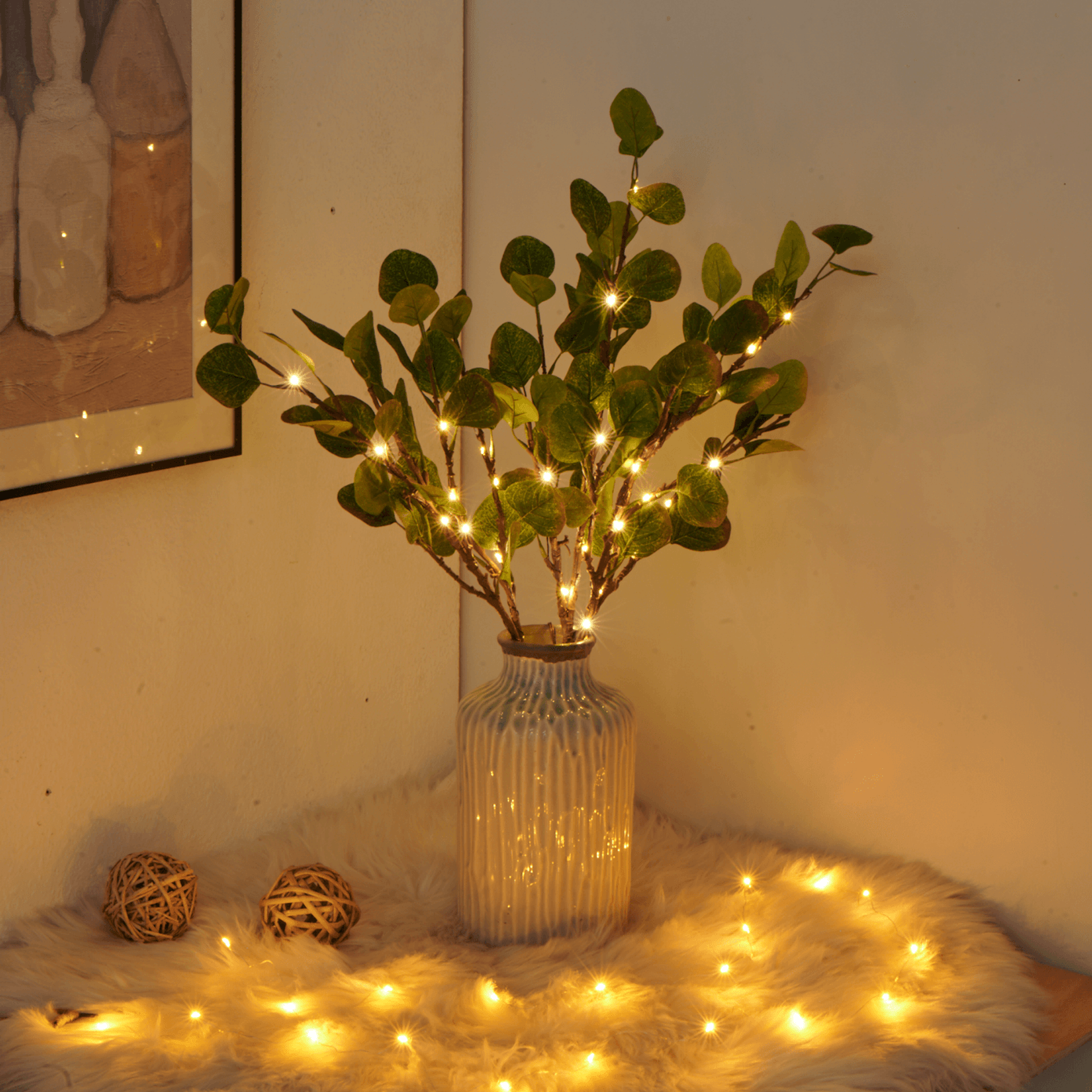LED Olive Branch Decorative Light