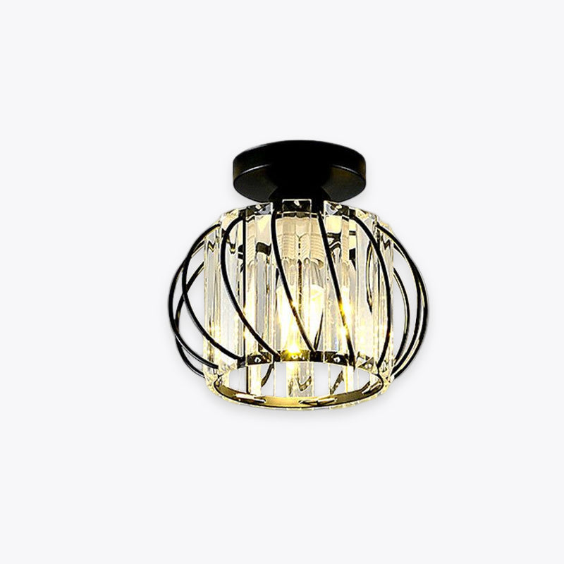 Glass Pendant Ceiling Light Bedside Light for Living Room