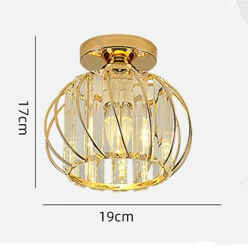 Glass Pendant Ceiling Light Bedside Light for Living Room